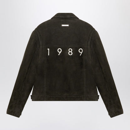 1989 Studio Dark Brown Shearling Jacket Men