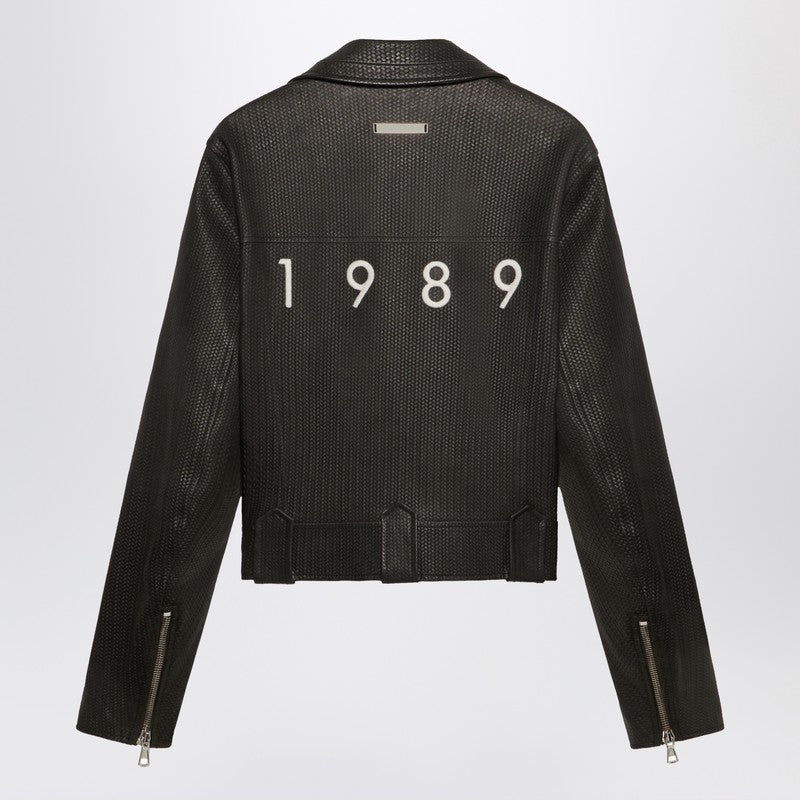 1989 Studio Intreccio Leather Perfecto Men