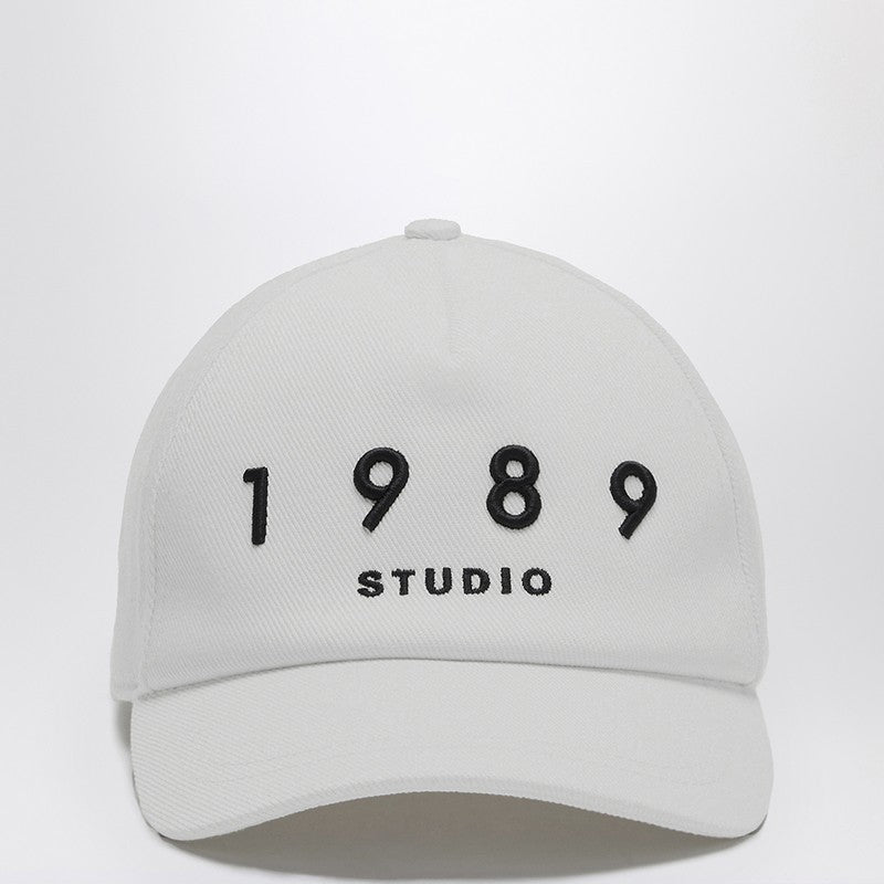 1989 Studio 1989 Studio White Baseball Cap Men