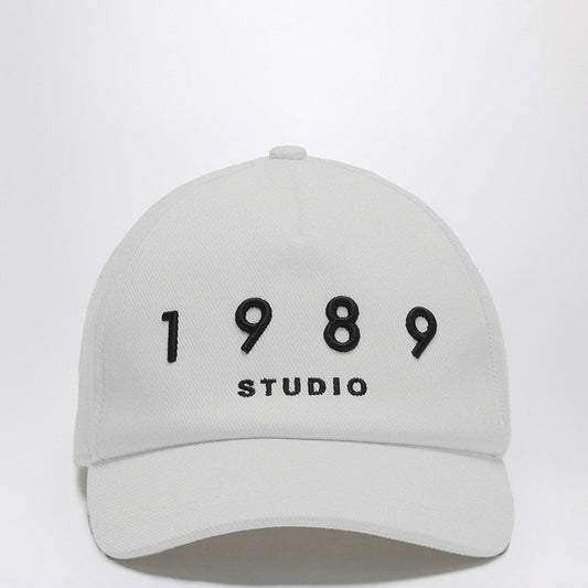 1989 Studio 1989 Studio White Baseball Cap Men