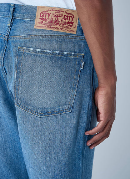 A Bathing Ape® Men Twin Sta Jeans