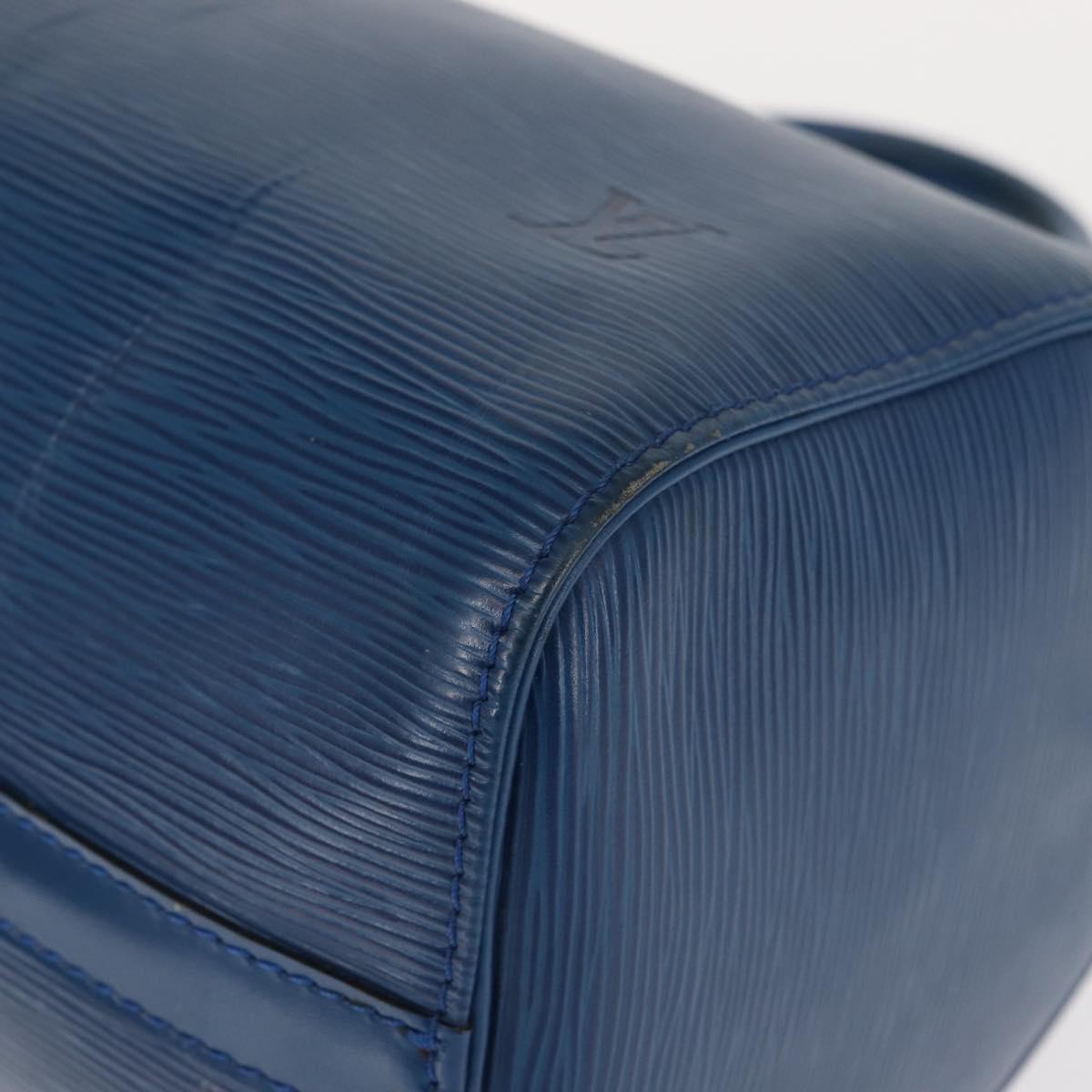 Louis Vuitton Speedy Mini Hl Handbag Damier Blue Leather Handbag (Pre-Owned)