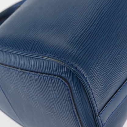 Louis Vuitton Speedy Mini Hl Handbag Damier Blue Leather Handbag (Pre-Owned)