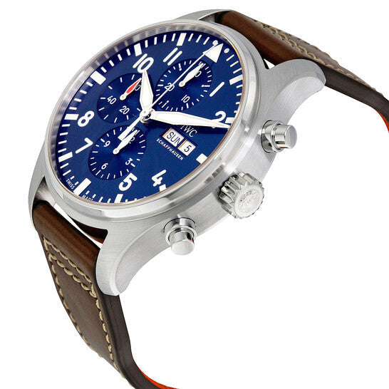 IWC Pilot Midnight Automatic Chronograph Blue Dial Men's Watch  Item No. IW377714
