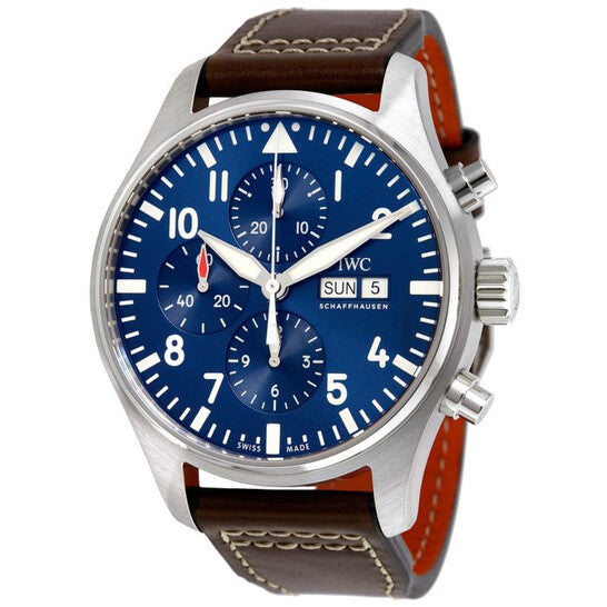 IWC Pilot Midnight Automatic Chronograph Blue Dial Men's Watch  Item No. IW377714