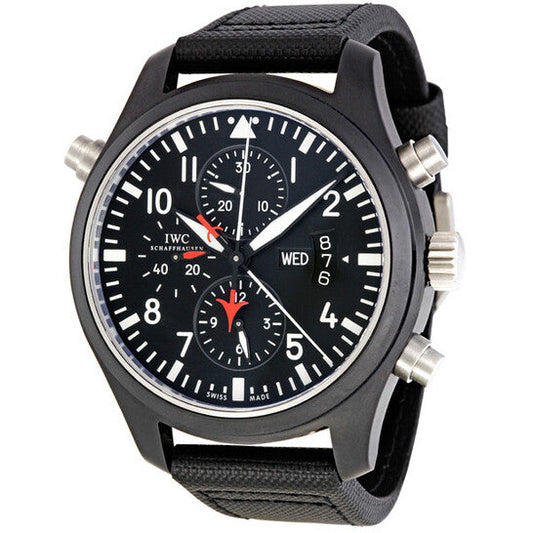 IWC Pilots Double Chronograph Edition Automatic Men's Watch  Item No. IW379901