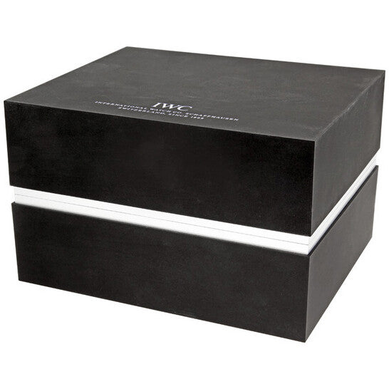 IWC Portofino Automatic Silver Dial Black Leather Men's Watch 3565-01 Item No. IW356501