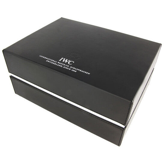 IWC Portuguese Automatic Black Dial Black Leather Men's Watch  Item No. IW500109