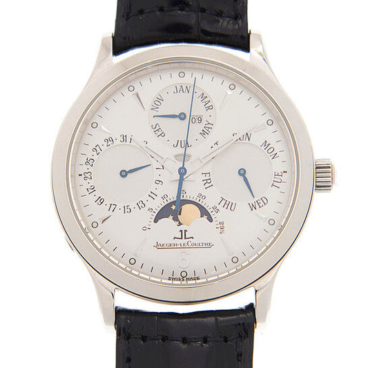 Jaeger LeCoultre Master Ultra Thin Perpetual Automatic Silver Dial Men's Watch  Item No. Q149842A