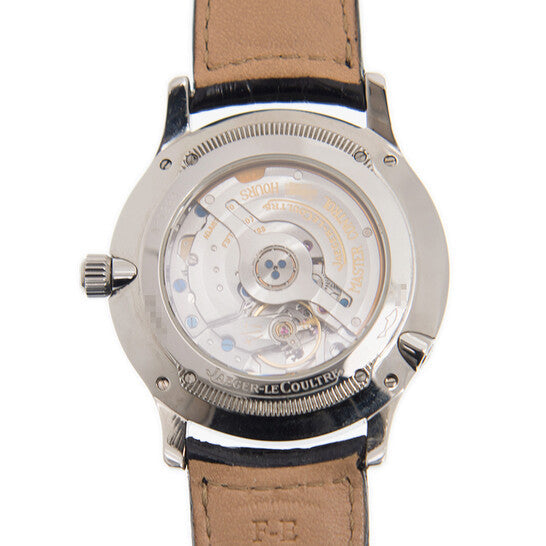 Jaeger LeCoultre Master Ultra Thin Perpetual Automatic Silver Dial Men's Watch  Item No. Q149842A