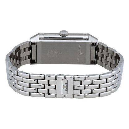 Jaeger LeCoultre Reverso Diamond Silver Dial Ladies Watch  Item No. Q3288120