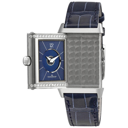 Jaeger LeCoultre Reverso Medium Duetto Diamond Ladies Watch  Item No. Q2578480