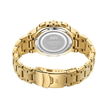 JBW Heist Quartz Diamond Gold Dial Men's Watch  Item No. J6380A