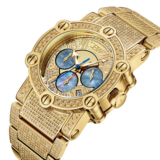 JBW Phantom Chronograph Quartz Diamond Men's Watch  Item No. JB-6215-200-A