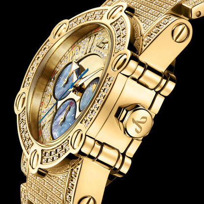 JBW Phantom Chronograph Quartz Diamond Men's Watch  Item No. JB-6215-200-A