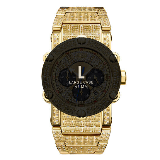JBW Phantom Chronograph Quartz Diamond Men's Watch  Item No. JB-6215-200-A