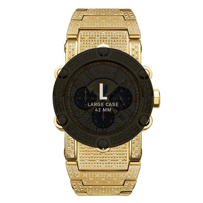 JBW Phantom Chronograph Quartz Diamond Men's Watch  Item No. JB-6215-200-A