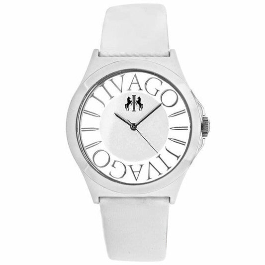 Jivago Fun Quartz White Dial Ladies Watch  Item No. JV8433