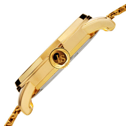 Joshua And Sons Quartz Black Dial Men's Watch  Item No. JX154YGB