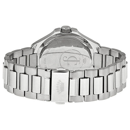 Juicy Couture Jetsetter Silver Dial Stainless Steel Swarovski Crystal Ladies Watch  Item No. 1900958