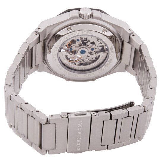 Kenneth Cole New York Automatic Skeleton Octagonal Men's Watch  Item No. KCWGY0058903