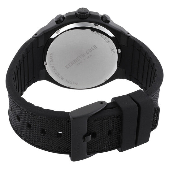 Kenneth Cole New York Chronograph Quartz Black Dial Men's Watch  Item No. KCWGO0059603