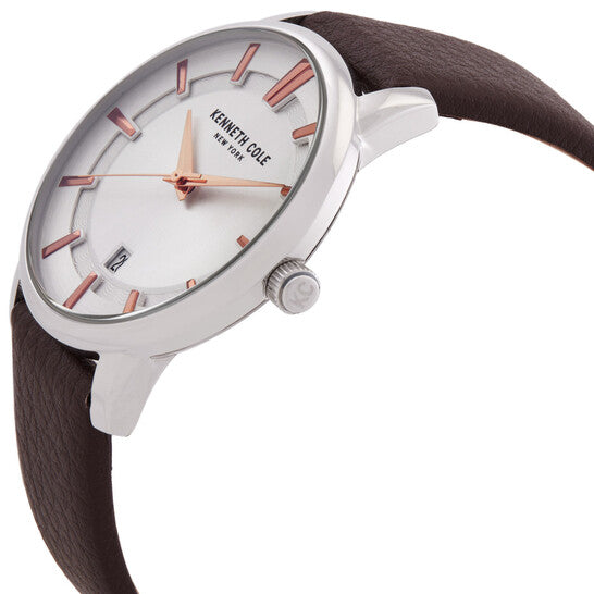 Kenneth Cole New York Modern Classic Quartz Silver Dial Men's Watch  Item No. KCWGB0014110