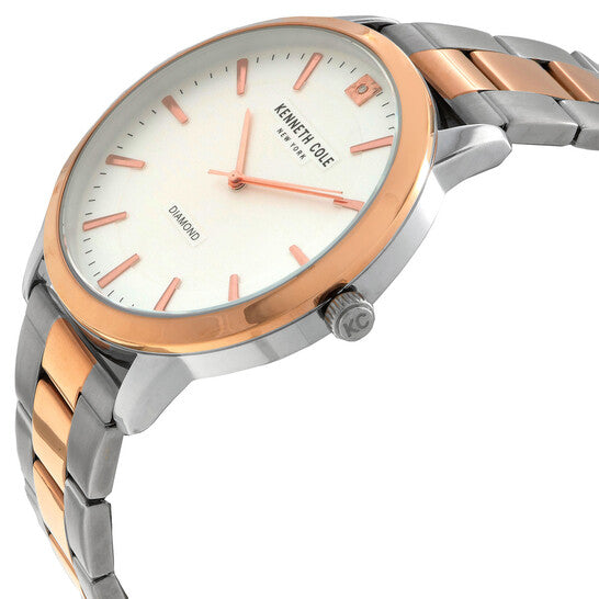 Kenneth Cole New York Quartz White Dial Men's Watch  Item No. KCWGG7007405