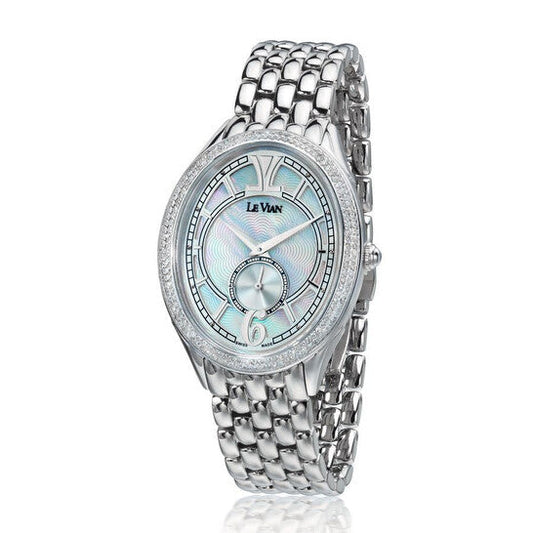 Le Vian Katania II Quartz Diamond Ladies Watch  Item No. LV512SS-D-7