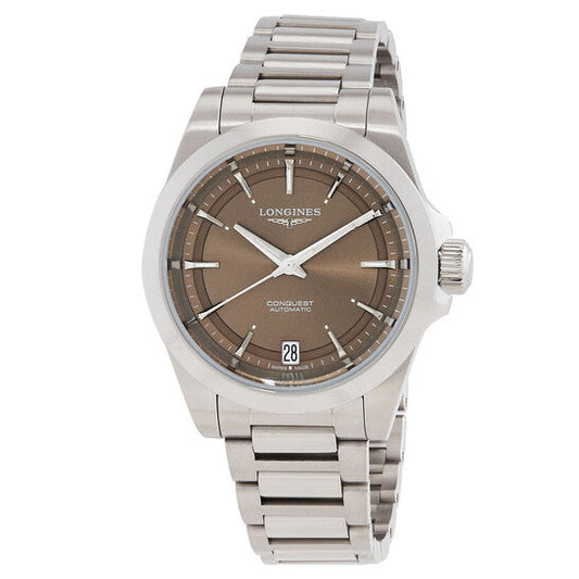 Longines Conquest Automatic Brown Dial Ladies Watch  Item No. L3.430.4.62.6