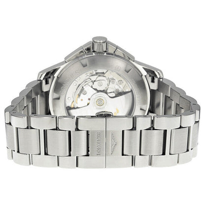 Longines Conquest Automatic Chronograph Black Dial Stainless Steel Men's Watch  Item No. L36974566