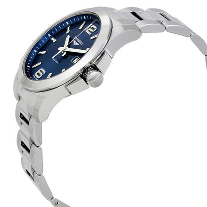 Longines Conquest Blue Dial Stainless Steel Men's 43mm Watch  Item No. L37604966