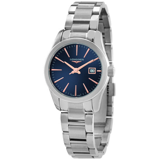 Longines Conquest Classic Quartz Blue Dial Ladies Watch  Item No. L22864926
