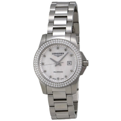 Longines Conquest Quartz Diamond Ladies Watch  Item No. L3.258.0.87.6