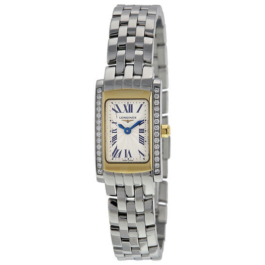Longines Dolce Vita Silver Dial Diamond Stainless Steel Ladies Watch L51585786 Item No. L5.158.5.78.6