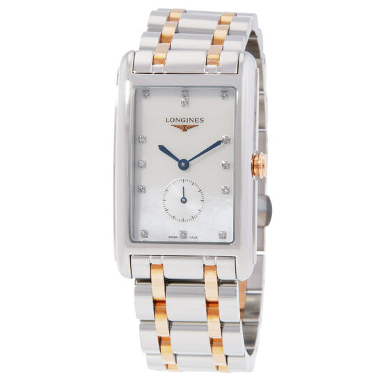 Longines DolceVita Quartz Diamond White Mother of Pearl Dial Unisex Watch  Item No. L5.755.5.87.7