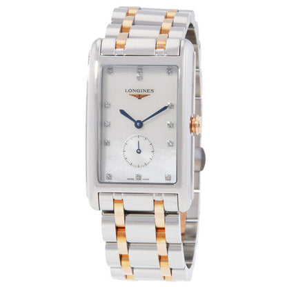 Longines DolceVita Quartz Diamond White Mother of Pearl Dial Unisex Watch  Item No. L5.755.5.87.7