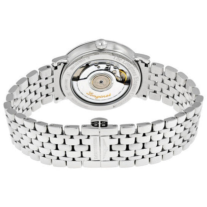 Longines Elegant White Dial Stainless Steel Automatic 37 mm Watch  Item No. L481041236