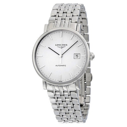 Longines Elegant White Dial Stainless Steel Automatic 37 mm Watch  Item No. L481041236