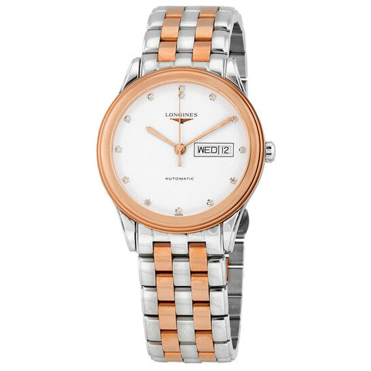 Longines Flagship Automatic Diamond White Dial Men's Watch  Item No. L48993997