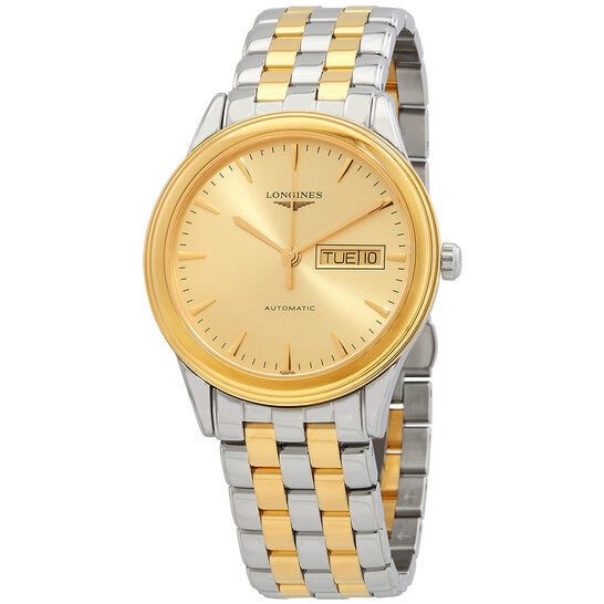 Longines Flagship Automatic Gold Dial Men's Watch  Item No. L4.899.3.32.7
