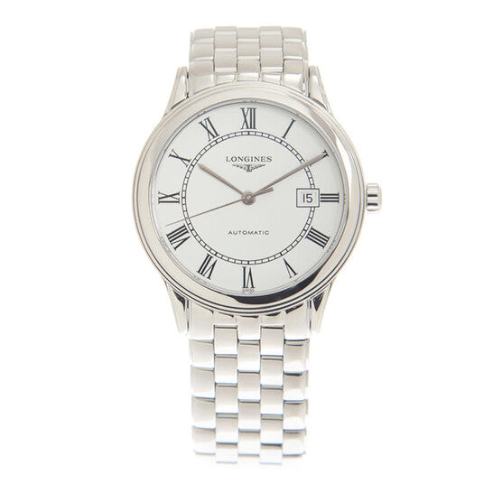 Longines Flagship Automatic White Dial Men's Watch  Item No. L4.984.4.21.6