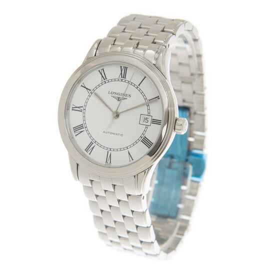 Longines Flagship Automatic White Dial Men's Watch  Item No. L4.984.4.21.6