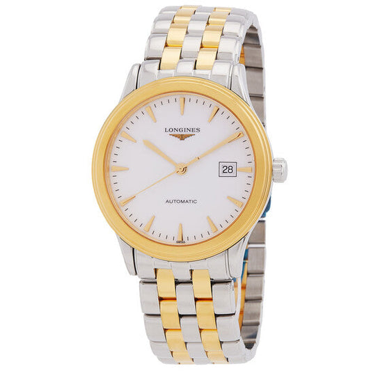 Longines Flagship Automatic White Dial Two-tone Unisex Watch  Item No. L4.984.3.22.7