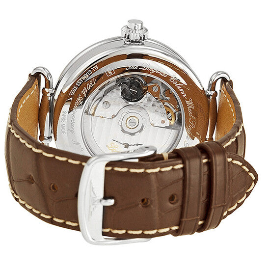 Longines Heritage White Dial Brown Leather Men's Watch  Item No. L27764213