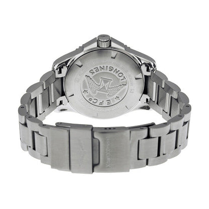 Longines Hydro Conquest Black Dial Red Bezel Stainless Steel Men's Watch  Item No. L36944596