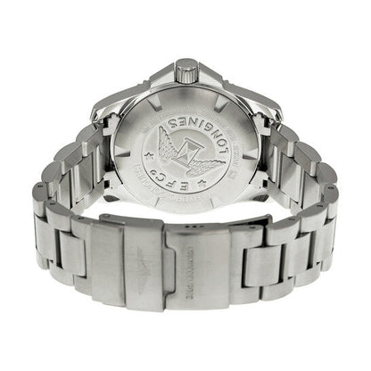 Longines Hydro Conquest White Dial Red Bezel Stainless Steel Men's Watch  Item No. L36954196