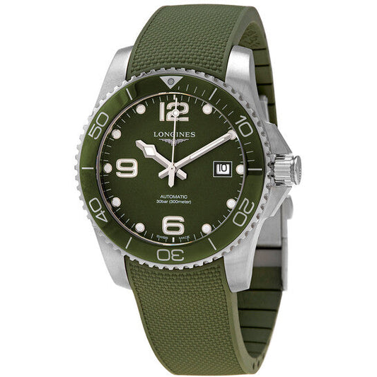 Longines HydroConquest Automatic Green Dial Men's Watch  Item No. L3.781.4.06.9