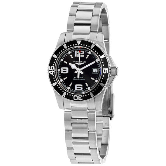 Longines HydroConquest Automatic Black Dial Ladies Watch L328445 Item No. L3.284.4.56.6