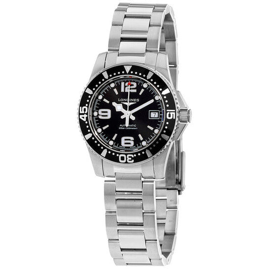 Longines HydroConquest Automatic Black Dial Ladies Watch L328445 Item No. L3.284.4.56.6